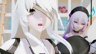 【PUNISHING GRAY RAVEN】[MMD] 21 AND HELLA DANCING TOGETHER | HELLA AETHER GAZER