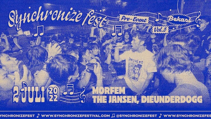 #PreEventSF #SynchronizeFest 2022 Vol. 5: Morfem, The Jansen, Dieunderdogg - 2 Juli 2022