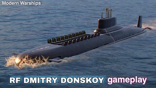 Modern Warships: RF DMITRY DONSKOY in action. online battle gameplay