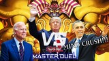 Trump Watches Biden Deck Out Obama's Grandpa's Deck! Presidents Play Yu-Gi-Oh! Master Duel AI Voice