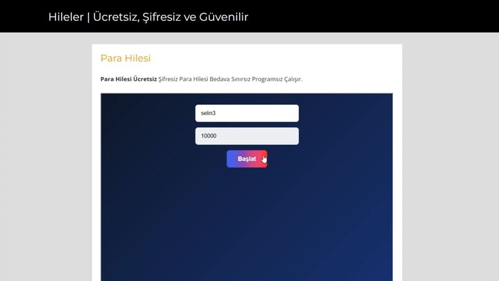 Nss Para Hilesi