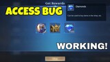 GET FREE SKIN BUG MOBILE LEGENDS 2021 | STAR WARS ACCESS SKIN BUG |  FREE DIAMONDS IN MOBILE LEGENDS