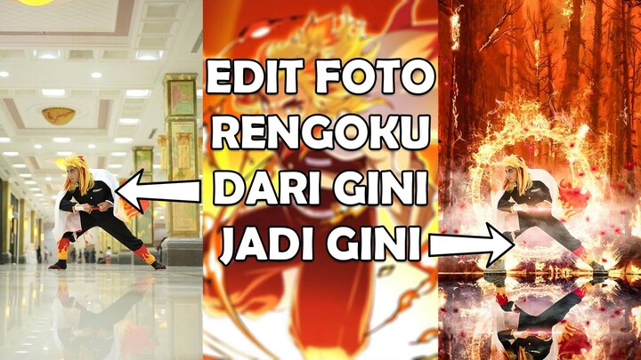 Editing Foto Rengoku !! Jadi Donat Cuyy...