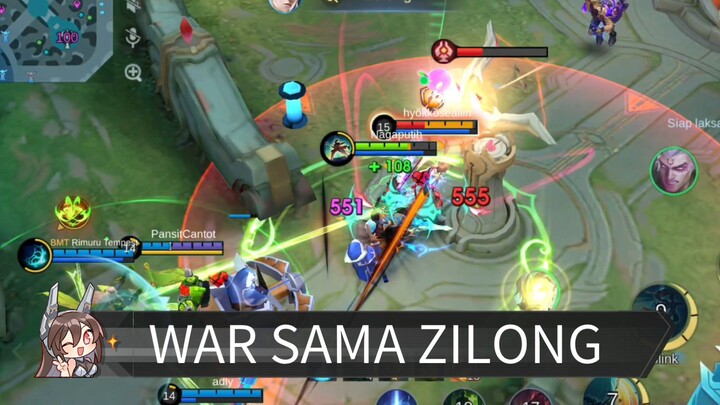 GAMEPLAY ZILONG MOBILE LEGEND BANG BANG