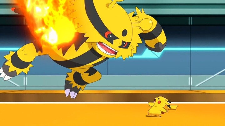 Denji(Spin Rotom & Elecible/Electivire) Vs (Ash/Satoshi) Pikachu Part 1- Pokemon (2019)