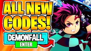 Roblox Demonfall All New Codes! 2022 October