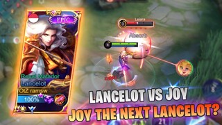 DEFEAT, LANCELOT VS JOY THE NEXT LANCELOT MAGE VERSION WKWKW - MOBILE LEGENDS