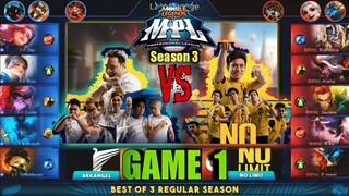 Game1 ArkAngel VS No Limit | MPL PH S3 Regular Season