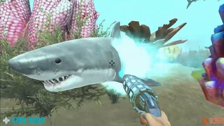 How Long Can I Survive with New Unit Megalodon. Animal Revolt Battle Simulator