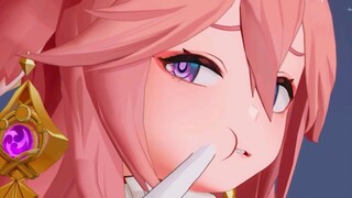 小神子向你投来了鄙视的眼神