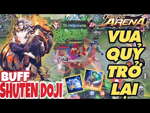 ⭐Onmyoji Arena⭐ BUFF sức mạnh cực khiếp cho Shuten Doji và lối lên đồ của TOP 1 Trung Quốc = GG