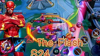 ROV - The Flash ( S24 ) เดอะแฟลชเมจผู้ว่องไว ล้วงตัวหลังแบบแรงๆ ล้วงในป้อม! - ไอเทม รูน พลังแฝง