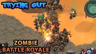 Trying Out A Zombie Battle Royal Game | Necroland: Undead Corpse