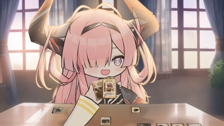 Playing Sanguosha with a feisty girl from the Hong Kong district—giving her a little “hellish” shock