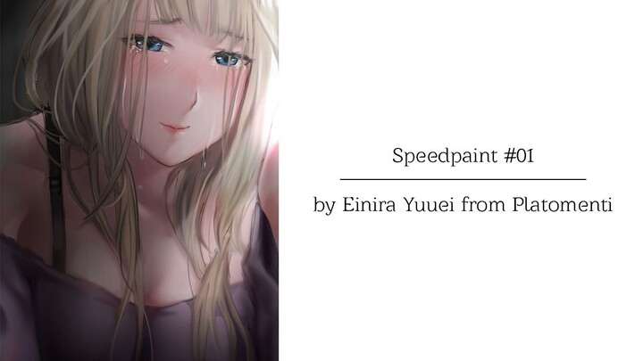 Speedpaint 001 - Yue by Einira Yuuei