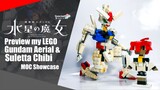 Preview my LEGO Gundam Aerial & Suletta Chibi MOC | Somchai Ud