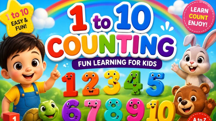 #CountingForKids #NumberSong #123Song #AIVideo #AIArt #AIAnimation #AICreator #Animation