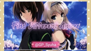 π FIND DIFFERENT ANIME π | LEVEL 5 |
