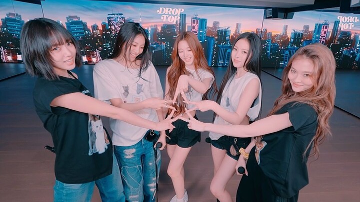 MEOVV最新回归曲DROP TOP一镜到底版练习室