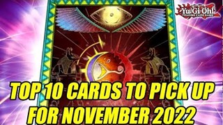 Top 10 Yu-Gi-Oh! Cards To Pick Up For November 2022