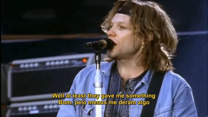 Bon Jovi - Blaze of Glory (Live 1995) Legendado em PTENG