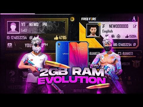 The 2GB RAM Evolution💜 | Free Fire Evolution