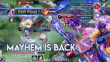 MAYHEM IS BACK! Pake Pharsa Enak Banget | Mode Mayhem Mobile Legends