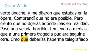 Oscar Wilde - El retrato de Dorian Gray 2/3