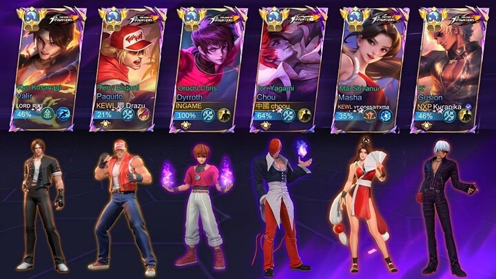 FINALLY THE NEW KING OF FIGHTER TEAM IS HERE! (WORLD BEST HERO🥶) MLBB