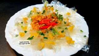 Cách làm BÁNH TRÁNG TRỘN BƠ ĐẬU chay món ăn vặt chay thơm ngon tại nhà | món chay | vegan recipes