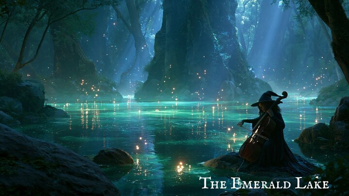 The Emerald Lake | Dark Neoclassical Cello | For Reading & Quiet Contemplation