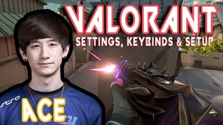 aceu Valorant Settings, Keybinds and Setup