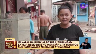 Makapal na putik at basura, tumambad sa mga residente ng Marikina City | Dapat Alam Mo!