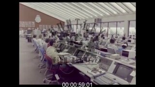 Police Control Room Miami 1980s  Archive Film 1043301