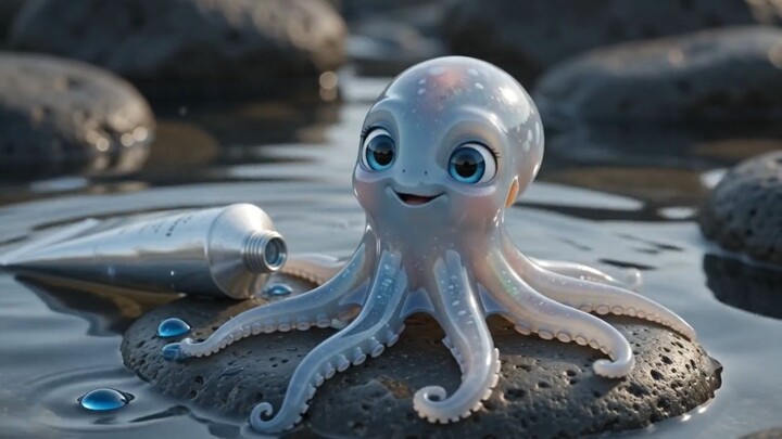 What’s Hiding Inside This Gel? 🐙