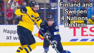 4-Nations Rosters for Sweden and Finland Revealed