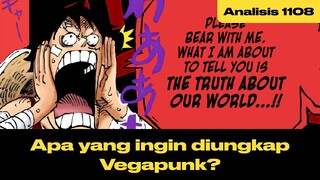 Apa yang ingin DIUNGKAP VEGAPUNK?!  ⎯  Analisis Chapter 1108