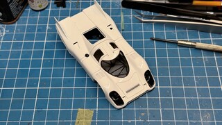 [Porsche 917K 1971] ตอนที่โดนจำคุกที่สุด! สเปรย์เคลือบทับหน้าสีขาว