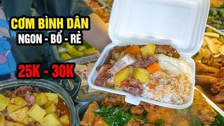 Cơm bình dân Ngon Bổ Rẻ 25K - 30K Làng Nguyên Xá