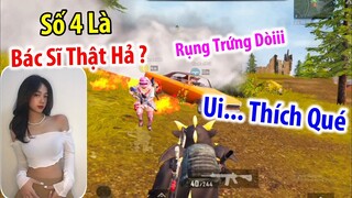 Phản Ứng SIÊU RỤNG TRỨNG Của HOTGirl Khi Biết RinRin Là Bác Sĩ Khoa Sản | PUBG Mobile