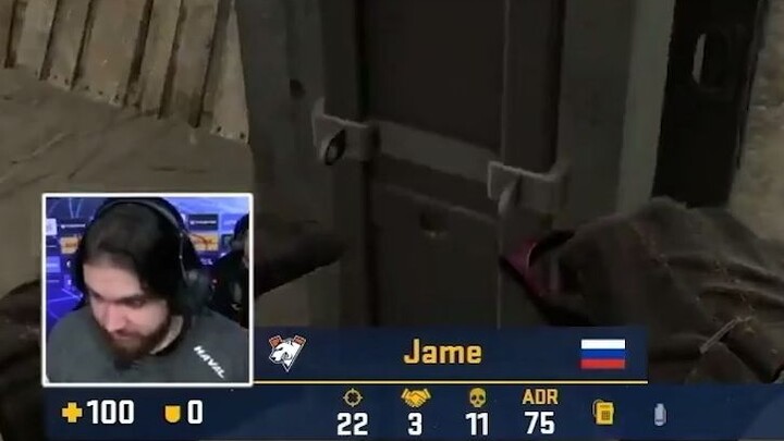 Jame membela senjata sepenuhnya terletak pada detail