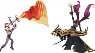 Splash Art VS Model In Game - Pentakill III Skins