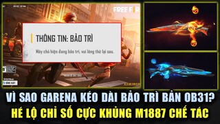 Free Fire | Vì Sao Garena Kéo Dài Bảo Trì OB31 Chưa Xong? - M1887 Chế Tác Hé Lộ Chỉ Số Cực Khủng