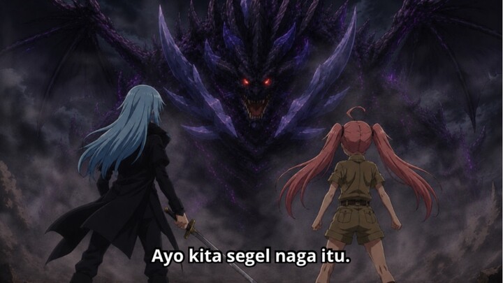 Tensura Season 4 Episode 11 - Rimuru & Milim Menyegel Naga Kekacauan !!!