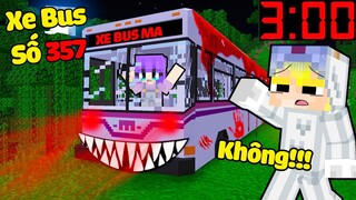 TÔ GÀ LỠ BƯỚC LÊN CHUYẾN XE BUS SỐ 375 ĐÁNG SỢ VÀO LÚC 3H SÁNG TRONG MINECRAFT*ĐỪNG LÊN CHIẾC XE NÀY