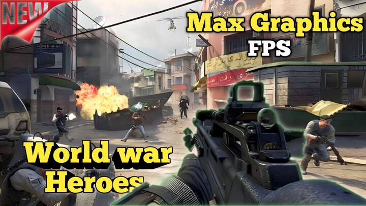 ONLINE FPS GAME / WORLD WAR HEROES ON MOBILE / SHOOTING GAME / TAGALOG