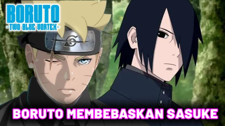 BORUTO TWO BLUE VORTEX CHAPTER 15-BORUTO MEMBEBASKAN SASUKE-prediksi