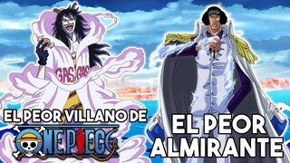 ☠️ LO PEOR DE ONE PIECE: PEOR VILLANO, MARINE, ARCO, AKUMA NO MI ... ☠️