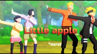 Little apple【NARUTO MMD】ＮARUTO*HINATA*NARUHINA*BORUTO*HIMAWARI