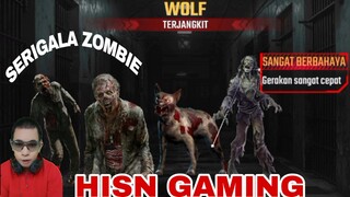 game zombie fire 3D.  serigala zombie